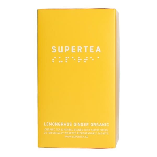 Teministeriet - Supertea Lemongrass Ginger Organic - Herbata 20 Torebek