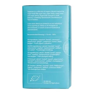 Teministeriet - Supertea Liquorice Fennel Digest - Herbata 20 Torebek