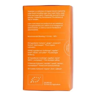 Teministeriet - Supertea Turmeric Ginger Organic - Herbata 20 Torebek