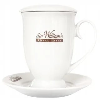 Zestaw Porcelanowy Sir William's & 12 Herbat QUEEN OF RASPBERRIES