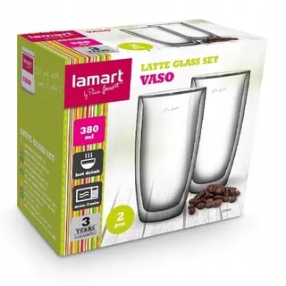 Lamart - Zestaw Szklanek Termicznych VASO LT9011 - 380 ml