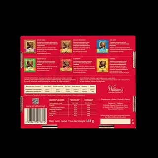 Tekturowy Prezenter 90 Herbat Sir William's Tea