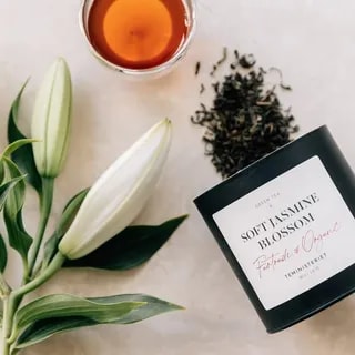 Teministeriet - Fairtrade Collection Soft Jasmine Blossom - Herbata Sypana 80g
