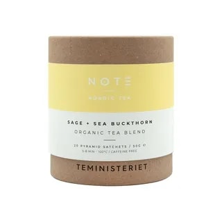 Teministeriet - NOTE Sage Sea Buckthorn Organic - Herbata Ziołowa 20 Torebek