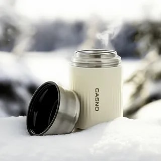 Termos Obiadowy Casno Marapi 750 ml Biały