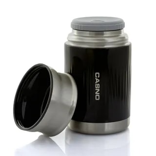 Termos Obiadowy Casno Marapi 750 ml Czarny