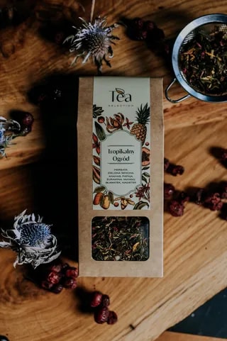 Herbata Zielona - Tropikalny Ogród - Tea Selection 50g