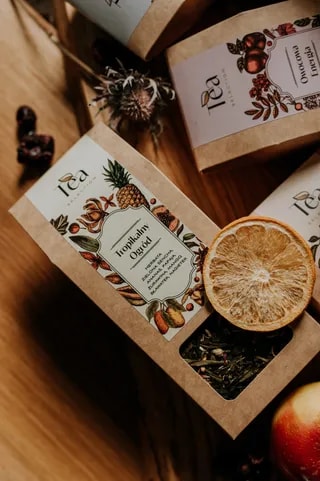 Herbata Zielona - Tropikalny Ogród - Tea Selection 50g
