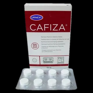 Do ekspresu Urnex Cafiza Tabletki - 32 sztuki - środek do czyszczenia ekspresów do kawy