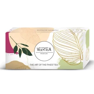 VEERTEA Cranberry & Raspberry- herbata owocowa w saszetkach / kopertkach- 100 torebek