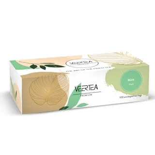 VEERTEA Harmonious Mint - herbata mięta w saszetkach / kopertkach - 100 torebek