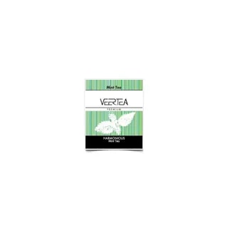 VEERTEA Harmonious Mint - herbata mięta w saszetkach / kopertkach - 100 torebek