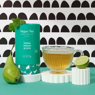 Vegan Tea - Miętowa Gruszka - Herbata Miętowa 70g