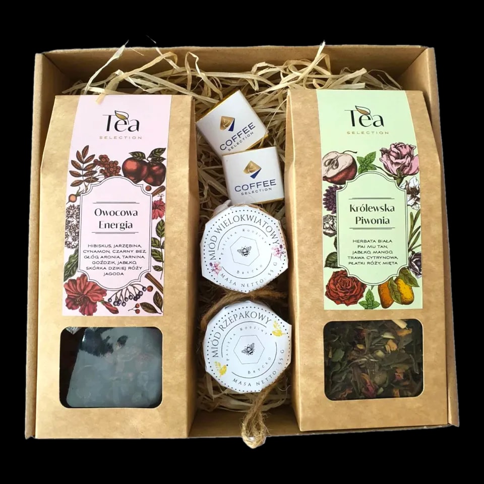 Zestaw prezentowy herbat i kaw 'COFFEE SELECTION'