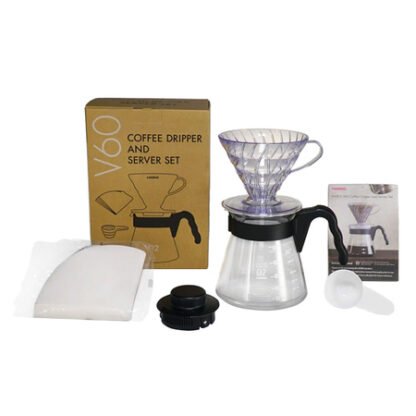 Hario - V60 Craft Coffee Maker Zestaw Drip + Serwer + Filtry