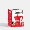 Kawiarka Bialetti Moka Express Love 6tz Czerwona - obrazek 3