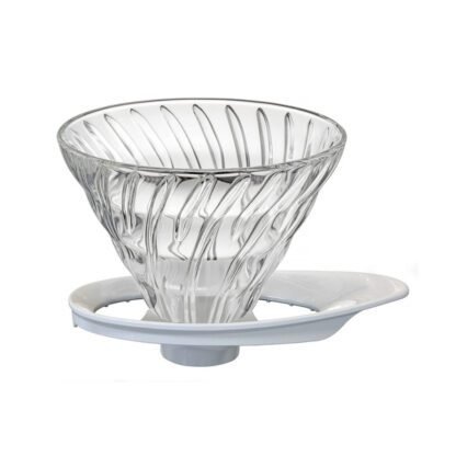 Hario szklany Drip V60-02 - Biały - obrazek 2