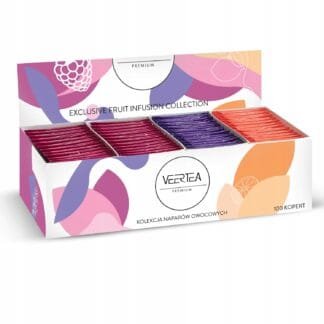 Zestaw / kolekcja herbat owocowych Veertea Premium 100 szt.