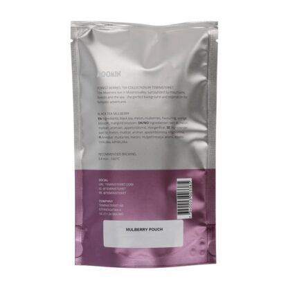 Teministeriet - Moomin Black Tea Mulberry - Herbata sypana 100g - Opakowanie uzupełniające - obrazek 2