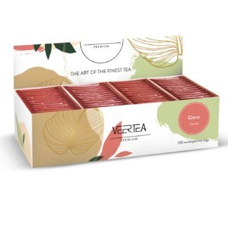 VEERTEA Energetic Citrus - herbata owocowa w saszetkach / kopertkach - 100 torebek