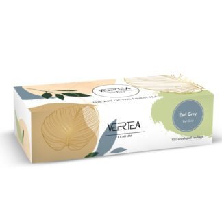 VEERTEA Magnetic Earl Grey - herbata czarna w saszetkach / kopertkach - 100 torebek