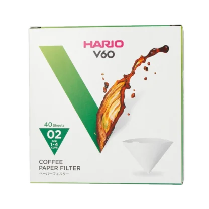 Hario V60 02 filtry papierowe do dripa, 40 sztuk