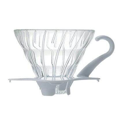 Hario szklany Drip V60-01 - Biały - obrazek 2