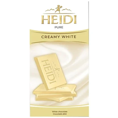 Czekolada Biała HEIDI PURE CREAMY WHITE 80G