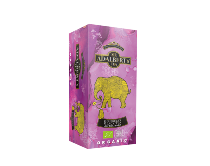 ADALBERT'S BLUEBERRY BLACK TEA ORGANIC - 25 X 2G SASZETKI