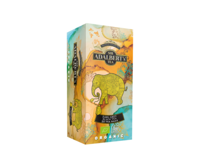 ADALBERT'S EARL GREY BLACK TEA ORGANIC SASZETKI 25X2G