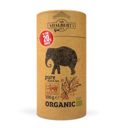 ADALBERT'S PURE BLACK TEA ORGANIC LIŚCIASTA 100G
