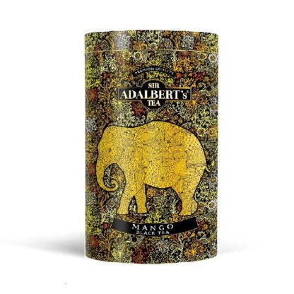 ADALBERT'S MANGO BLACK TEA LIŚCIASTA 110G PUSZKA