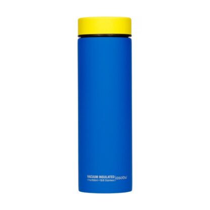 Asobu - Le Baton Niebieski / Żółty - Butelka termiczna 500ml - obrazek 2