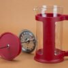 Bialetti French Press Smart 1l Czerwony - obrazek 3