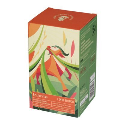 By.herbs - Lekki Brzuch - Herbata ziołowa z ekstraktami - 25 torebek - obrazek 2