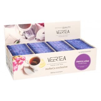 VEERTEA Amazing Forest Fruits - herbata owoce leśne w saszetkach / kopertkach - 100 torebek