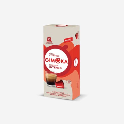 KAPSUŁKI GIMOKA INTENSO TYPU NESPRESSO 10SZT