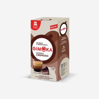 KAPSUŁKI GIMOKA CREMOSO TYPU NESPRESSO 30szt