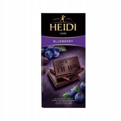 Czekolada Gorzka HEIDI DARK BLUEBERRY 80G - obrazek 2