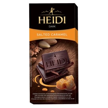 Czekolada Gorzka HEIDI DARK SALTED CARAMEL 80G