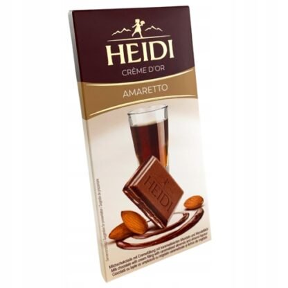 Czekolada Mleczna HEIDI CREME D'OR AMARETTO 90G