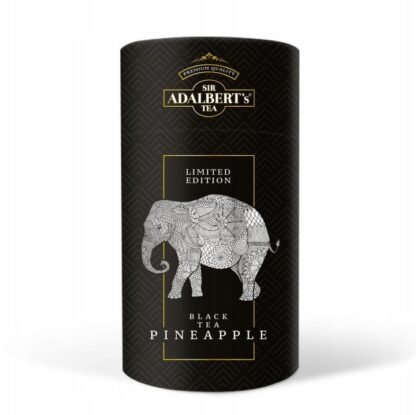 ADALBERT'S BLACK TEA PINEAPPLE LIŚCIASTA 100G