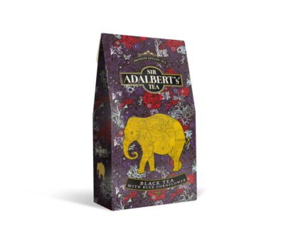 ADALBERT'S BLACK TEA WITH BLUE CORNFLOWER LIŚCIASTA 100G KARTONIK