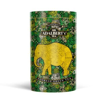 ADALBERT'S SOURSOP GREEN TEA LIŚCIASTA 110G PUSZKA