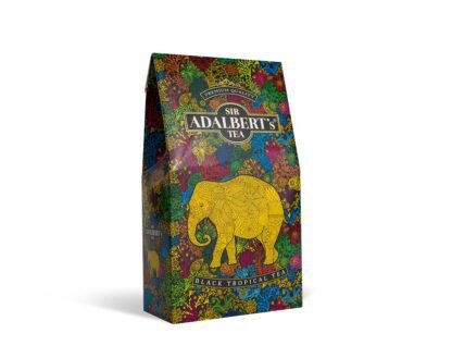 ADALBERT'S - BLACK TROPICAL TEA LIŚCIASTA 100G KARTONIK