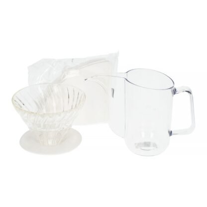 Hario - Bloom - Anniversary Brewing Kit - Zestaw dripper V60-02 + dzbanek Kettle Air + filtry
