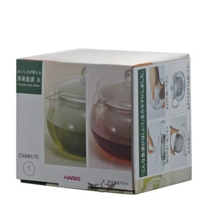 Hario Chacha Kyusu-Maru - Czajnik do zaparzania herbaty 700ml - obrazek 2