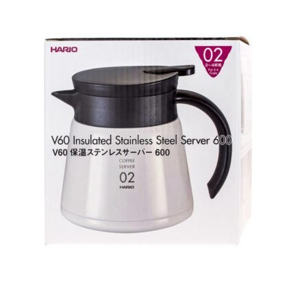 Hario Insulated Stainless Steel Server V60-02 - Biały - 600ml - obrazek 7