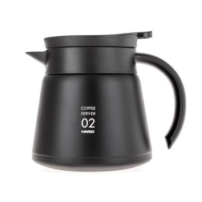 Hario Insulated Stainless Steel Server V60-02 Czarny - 600ml