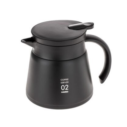 Hario Insulated Stainless Steel Server V60-02 Czarny - 600ml - obrazek 2